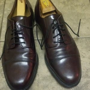 Cole Haan mens dark brown leather loafers